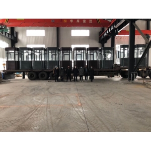 发货铁岭市防疫工作室钢结构岗亭